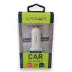 Picture of CROWN DOUBLE USB CAR CHARGER WHITE
